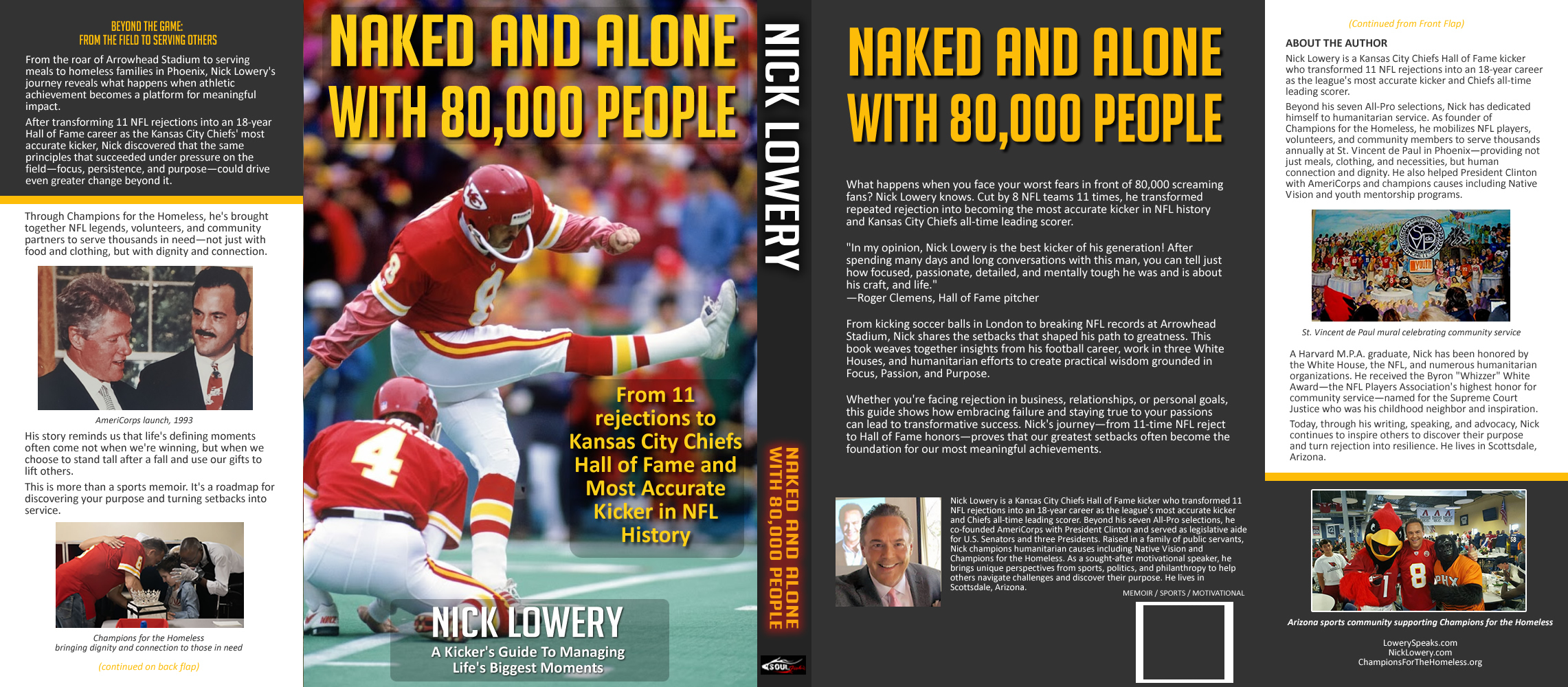 Naked and Alone with 80,000 People - Full Cover with Flaps